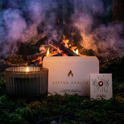 CANDLE OF INTENTIONS - SACRED VANILLA