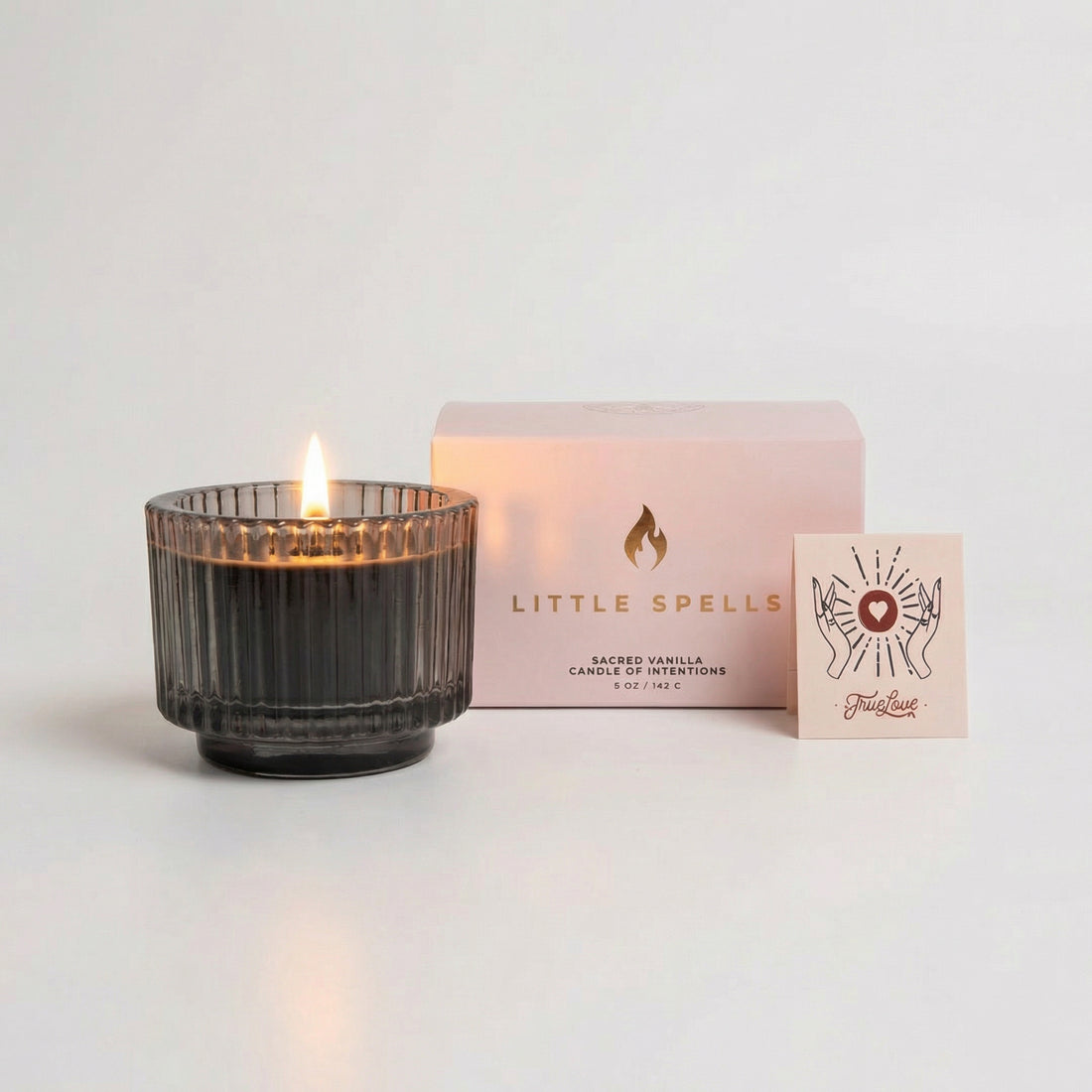 CANDLE OF INTENTIONS - SACRED VANILLA